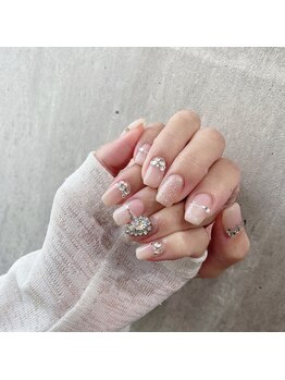 アンダーバーホワイトプラス 南海難波店(_WHITE+)/韓国ネイル