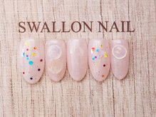 スワロンネイル(SWALLON NAIL)/３・４月定額ネイル