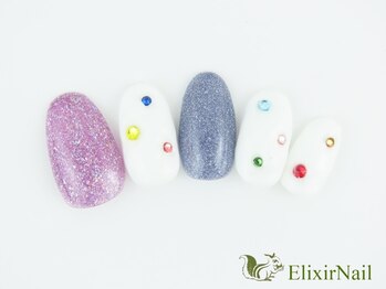 エリクサーネイル 神田(Elixir Nail)/やり放題/クーポン使用