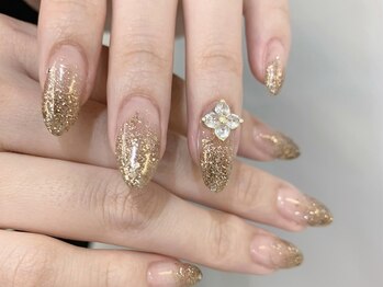 ラメグラデーション