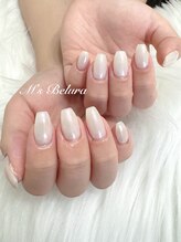 エムズベルラ(M's Belura)/ホワイトミラーネイル