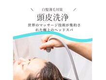 ふわりんの雰囲気(肌質改善は頭皮から。頭皮の乾燥は顔のゆるみとくすみの原因。)