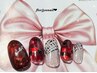 【1月2月限定】Valentine nail★7500円→6900円