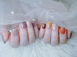 フラッシュネイル　キラキラ