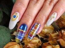 トータルビューティーアンドアズフローラ(Total Beauty & a`s Flora)/オリジナルチェックネイル