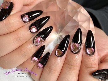 アン ジョーヌドラゴ/【ロングネイル】ブラックハート