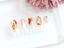 ツメトトノウ/塗りかけネイル♪