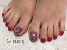 ラ フルール(La Fleur)/ネイルモデル　フット