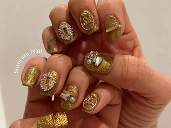 ソロルル ネイル(Sororuru Nail)/ゴールドマグネットSonailパーツ