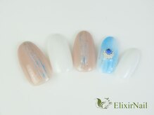 エリクサーネイル 渋谷(Elixir Nail)/定額aシンプル/クーポン使用