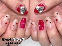 ネイルマフィア 原宿(NAIL MAFIA)/バレンタイン/ハート/ワンホン
