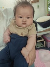 かおりビューティサロン/ママと一緒に来てくれた赤ちゃん