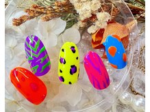 ジュアール(JuAR)/ネオンカラーネイル