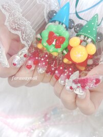 赤ラメがかわいい☆