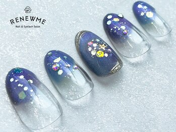 レニューム 1号店(RENEWME)の写真/ナチュラル～季節感・イベントを楽しみたい方にも！トレンドデザイン＆カラーを豊富にご用意しております♪