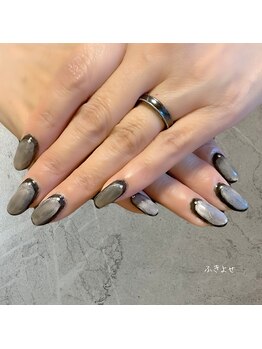 ネイルサロンふきよせ/重ねマグネットネイル