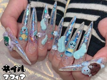 痛ネイル &nbsp;推しネイル 3D 推し活