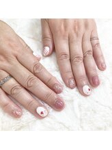 はあとねいる 東川口店/バレンタインネイルV5