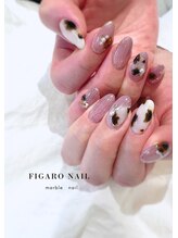 エフ 河内花園店(EF)/leopard nail .