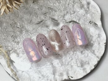 スパイス ネイルズ アンド スパ 玉川高島屋SC店(SPICE NAILS&SPA)/basicアート¥11000