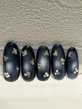 エン(enn)/マグネット×ホロお花