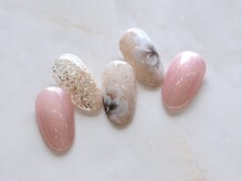 ルシェルアイ/フラワー☆マグネット☆ラメ