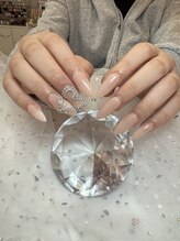 ネイルアンバー 西向田店(Nail amber)/チップスカルプアート２本