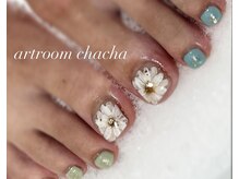 アートルーム チャチャ(artroom chacha)の雰囲気（ニュアンス系、お花のアートが得意なネイリスト(^^)）