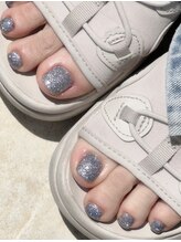 アスネイル(As Nail)/キラキラフットネイル