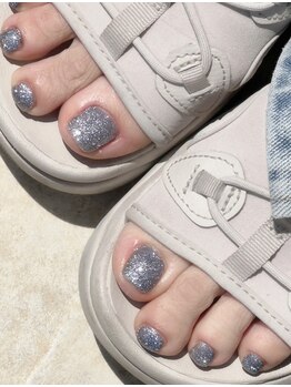 アスネイル(As Nail)/キラキラフットネイル