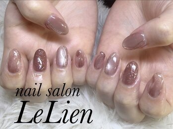 ルリアン(LeLien)の写真/人気No.1◎大人な女性を演出できるデザイン◇オフィスネイル￥7000