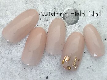ウィスタリアフィールドネイル MONAD店(WISTARIA FIELD)/シンプル ワンカラー