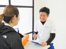 NASUパーソナルトレーニングジムの雰囲気（丁寧なカウンセリングからお客様の専用プログラムをご提案♪）