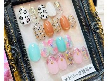 ネイルックバイナチュレルーム(Nailook by Nature Room)/5月キャンペーンネイル
