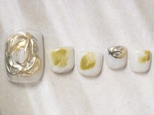 アイネイルズ 天神今泉店(I-nails)/【yuka.t】ぷくぷくミラー