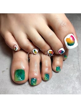 ネイルサロンクリアヴィラ(nail salon clear villa)/フットオーダーデザイン