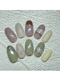 定額ネイル／6050円