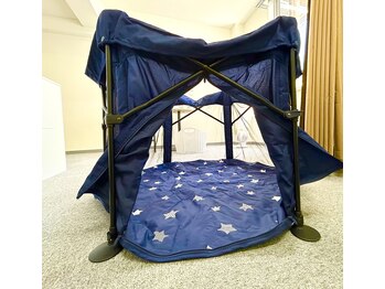 ほずみ整体院/お子様同伴用のベビーサークル