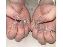 エスネイル 新宿西口店(es NAIL)/ブラウンフラッシュラメ