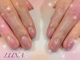 ☆ピンクベージュグラデネイル☆
