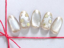 マグネット×結晶のクリスマス