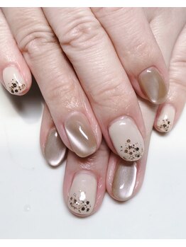 ネイルサロン マハロ 横浜四季の森フォレオ店(Nail Salon Mahalo)/マグネットネイル