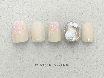 マリーネイルズ 大阪梅田店(MARIE NAILS)/新規様7000円 0403c リボン