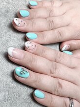 サンカリネイル バイ ヴァラ イオンモール新居浜店(sankari nail by VALLA)/持ち込みデザイン