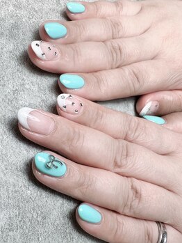 サンカリネイル バイ ヴァラ イオンモール新居浜店(sankari nail by VALLA)/持ち込みデザイン