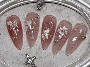 エミリオネイル(EMILIO NAIL)/ワンホンネイル，夏ネイル