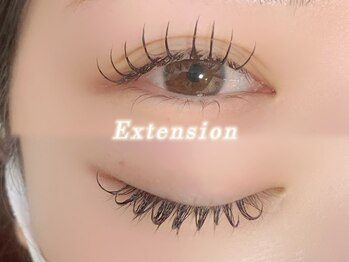 ユノーノ アイラッシュ 静岡店(Junono Eyelash)/120本☆LEDエクステ/正面