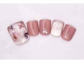 7000円　フットネイル