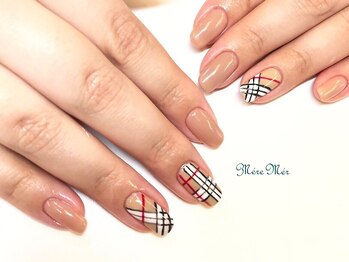 メールメール 和光市本店(MereMer)/チェックネイル