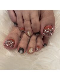 ツイードネイル